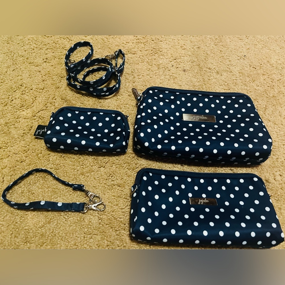 Jujube Navy Polka Dot Be Set